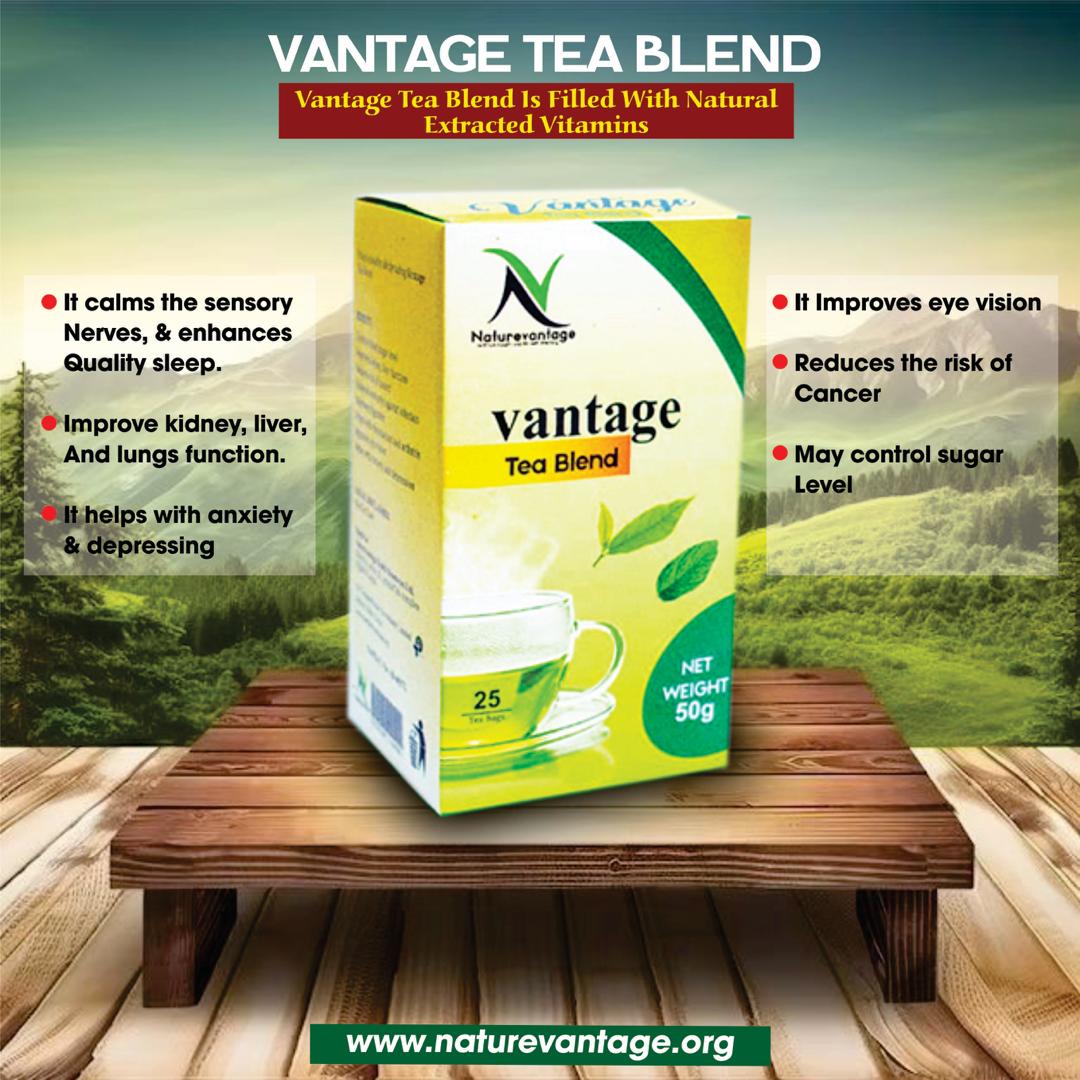 IMAGE OF VANTAGE TEA BLEND AND ITS BENEFITS